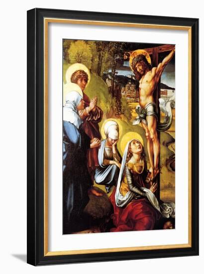 Christ on the Cross-Albrecht Dürer-Framed Art Print