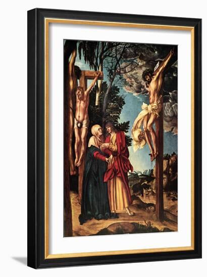 Christ on the Cross-Lucas Cranach the Elder-Framed Art Print