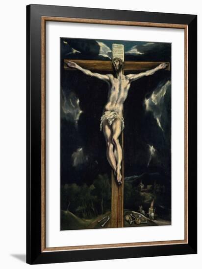 Christ on the Cross-El Greco-Framed Giclee Print