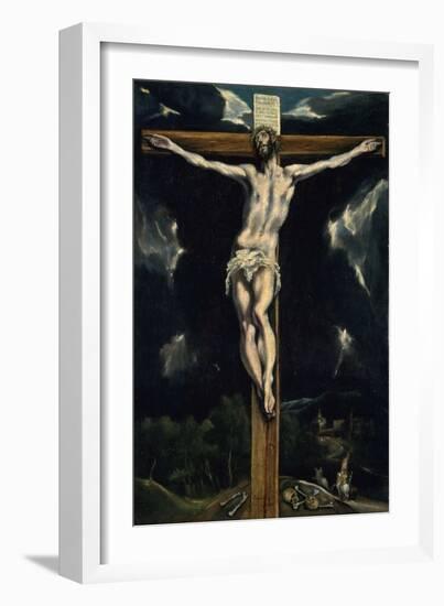 Christ on the Cross-El Greco-Framed Giclee Print