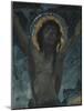 Christ on the Cross-Mikhail Vasilyevich Nesterov-Mounted Giclee Print