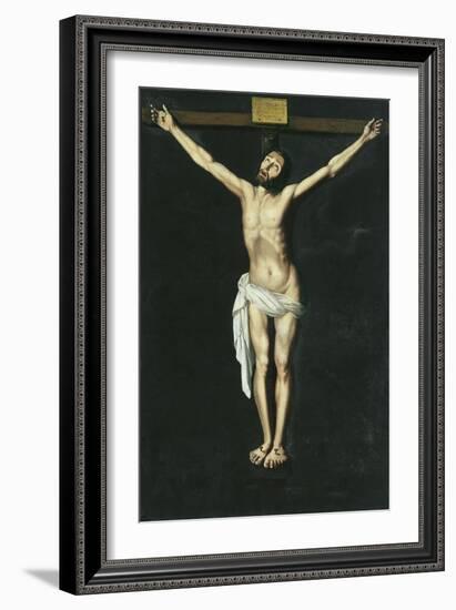 Christ on the Cross-Francisco de Zurbarán-Framed Giclee Print