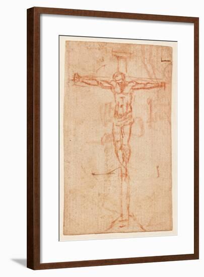 Christ on the Cross-Michelangelo Buonarroti-Framed Giclee Print