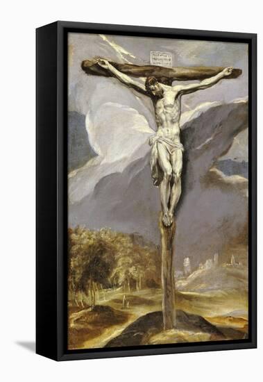 Christ on the Cross-El Greco-Framed Premier Image Canvas