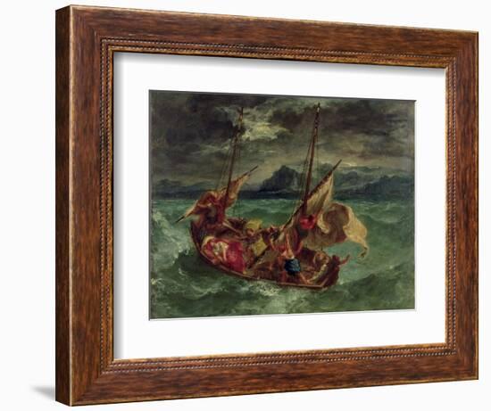 Christ on the Sea of Galilee, 1854-Eugene Delacroix-Framed Giclee Print