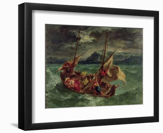 Christ on the Sea of Galilee, 1854-Eugene Delacroix-Framed Giclee Print