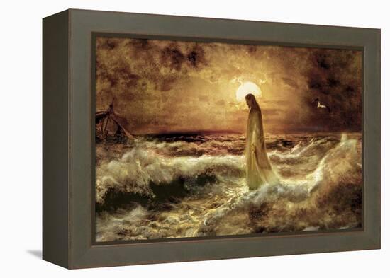 Christ on Water-Jason Bullard-Framed Premier Image Canvas