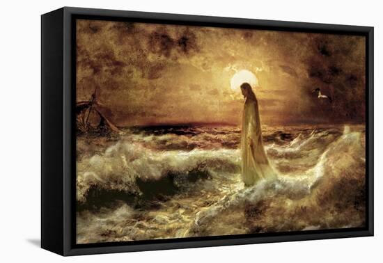 Christ on Water-Jason Bullard-Framed Premier Image Canvas