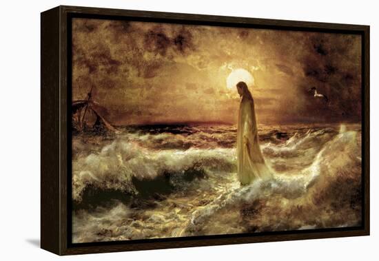 Christ on Water-Jason Bullard-Framed Premier Image Canvas