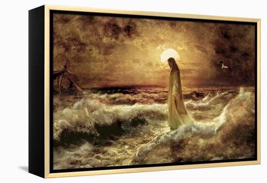 Christ on Water-Jason Bullard-Framed Premier Image Canvas