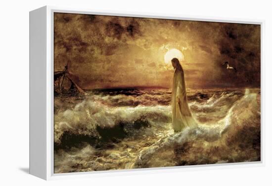 Christ on Water-Jason Bullard-Framed Premier Image Canvas