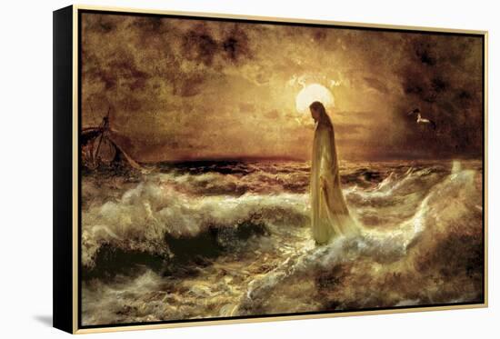 Christ on Water-Jason Bullard-Framed Premier Image Canvas