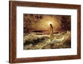 Christ on Water-Jason Bullard-Framed Giclee Print