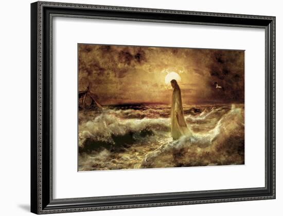 Christ on Water-Jason Bullard-Framed Giclee Print