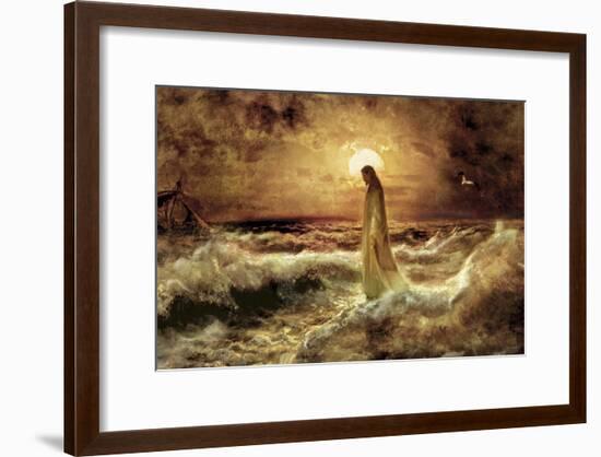 Christ on Water-Jason Bullard-Framed Giclee Print