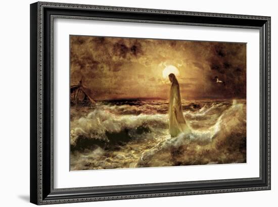 Christ on Water-Jason Bullard-Framed Giclee Print