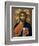 Christ Pantocrator Icon at Aghiou Pavlou Monastery on MountAthos-Julian Kumar-Framed Premium Photographic Print