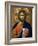 Christ Pantocrator Icon at Aghiou Pavlou Monastery on MountAthos-Julian Kumar-Framed Photographic Print