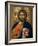 Christ Pantocrator Icon at Aghiou Pavlou Monastery on MountAthos-Julian Kumar-Framed Photographic Print