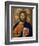 Christ Pantocrator Icon at Aghiou Pavlou Monastery on MountAthos-Julian Kumar-Framed Photographic Print