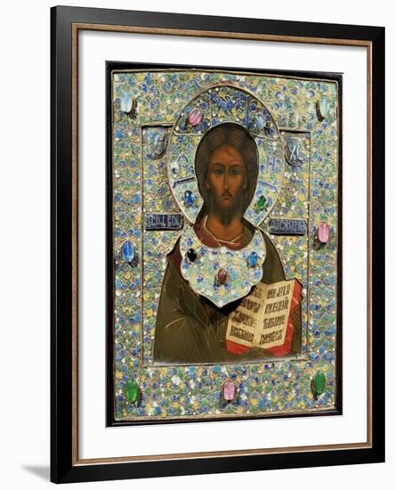 Christ Pantocrator, Icon-null-Framed Giclee Print