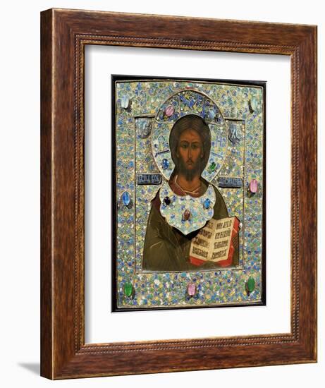 Christ Pantocrator, Icon-null-Framed Giclee Print