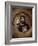 Christ Pantocrator, Mosaic, Cupola, Daphni Monastery, late 11th century Byzantine, Greece-null-Framed Photographic Print