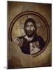 Christ Pantocrator, Mosaic, Cupola, Daphni Monastery, late 11th century Byzantine, Greece-null-Mounted Photographic Print