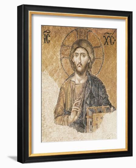 Christ Pantocrator-null-Framed Premium Giclee Print