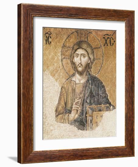 Christ Pantocrator-null-Framed Art Print