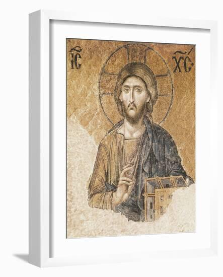 Christ Pantocrator-null-Framed Art Print