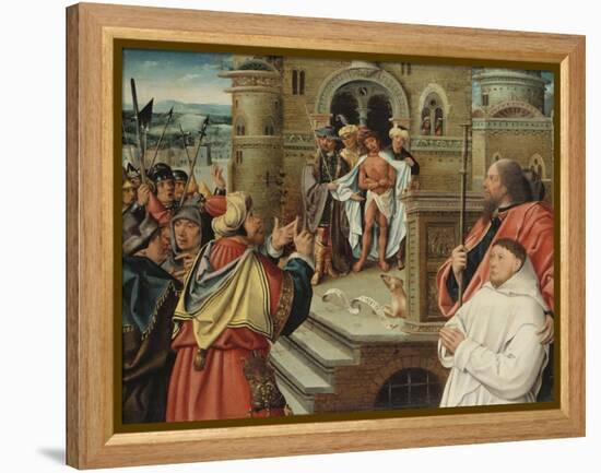 Christ Presented to the People-Hendrik Avercamp-Framed Premier Image Canvas