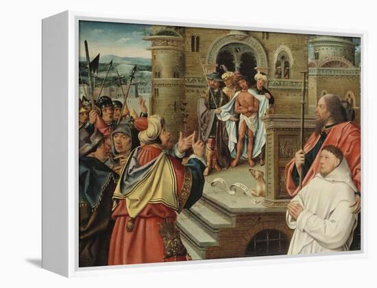 Christ Presented to the People-Hendrik Avercamp-Framed Premier Image Canvas