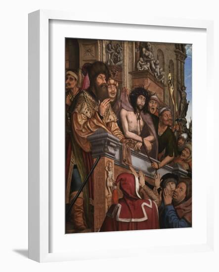 Christ Presented to the People-Quentin Massys-Framed Giclee Print