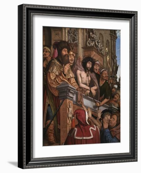 Christ Presented to the People-Quentin Massys-Framed Giclee Print