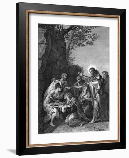 Christ Raising Lazarus, 1814-Peter Paul Rubens-Framed Giclee Print