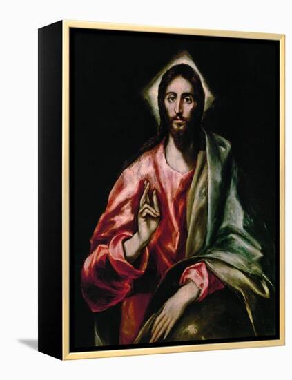 Christ Redeemer, 1610-1614-El Greco-Framed Premier Image Canvas