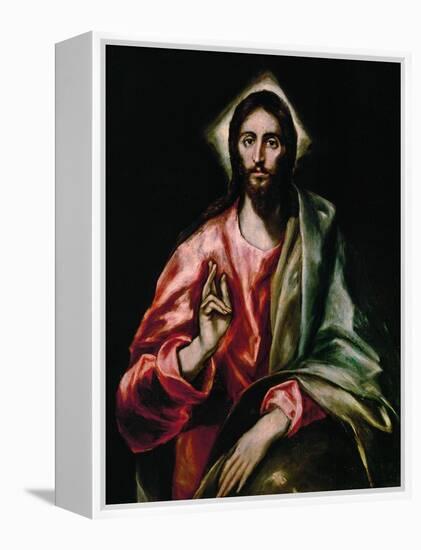Christ Redeemer, 1610-1614-El Greco-Framed Premier Image Canvas