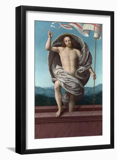 Christ Rising from the Tomb, C.1540-Gaudenzio Ferrari-Framed Giclee Print