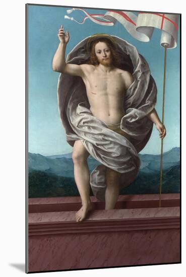 Christ Rising from the Tomb, C.1540-Gaudenzio Ferrari-Mounted Giclee Print