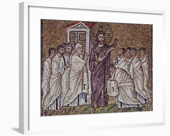 Christ's Appearance to Apostles and Doubting St Thomas-null-Framed Photographic Print