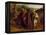 Christ's Appearance to the Two Disciples Journeying to Emmaus, 1835-John Linnell-Framed Premier Image Canvas