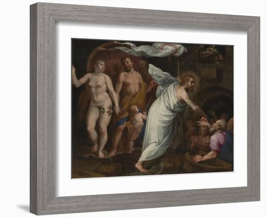 Christ's Descent into Limbo-Pablo de Cespedes-Framed Giclee Print