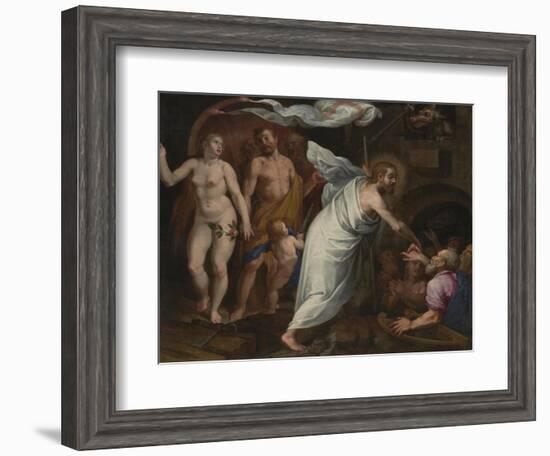 Christ's Descent into Limbo-Pablo de Cespedes-Framed Giclee Print