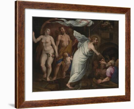 Christ's Descent into Limbo-Pablo de Cespedes-Framed Giclee Print