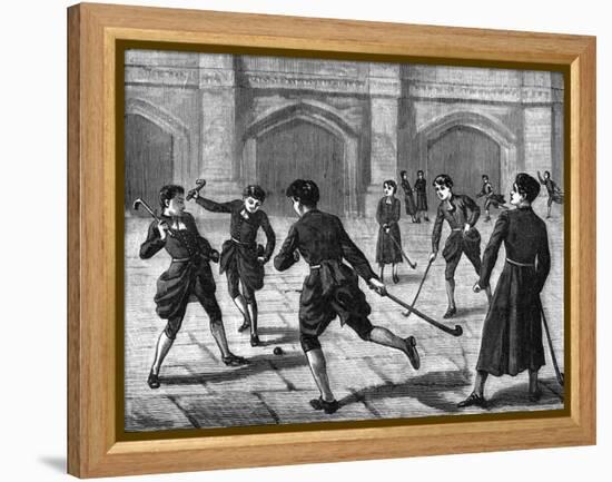 Christ's Hospital Hockey-null-Framed Stretched Canvas