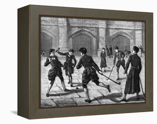 Christ's Hospital Hockey-null-Framed Stretched Canvas