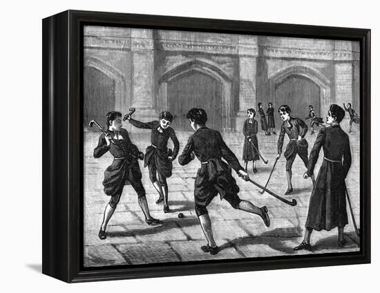 Christ's Hospital Hockey-null-Framed Stretched Canvas