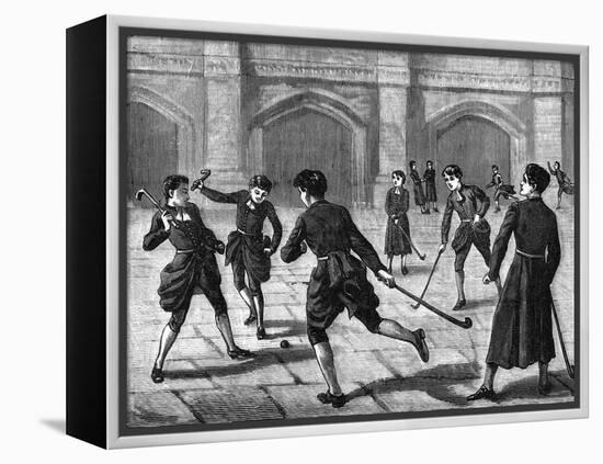 Christ's Hospital Hockey-null-Framed Stretched Canvas