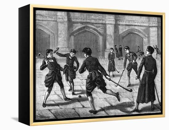 Christ's Hospital Hockey-null-Framed Stretched Canvas